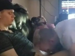 Blowing his hefty super-hot sausage until he ejaculates in my hatch