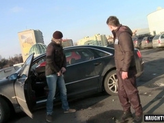 Tat Parent's Anal Adventure: Facial Cumshot in Public!