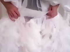 Wedding dress playing