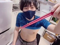 Nipple sucking, dry orgasm, big nipples