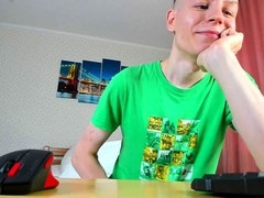 twink evgeny cums 3 times