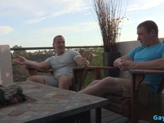 Watch Orgy with Facial Cumshots in Homo Buttfuck with a Huge Fuckpole