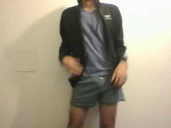 First-Ever flick Spectacle before going to couch Brazilian boy