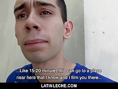 LatinLeche- Cute latin boy takes biggest cock he's ever had