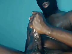 Black Mandingo Long Huge Cock African Fantasy Jerking off