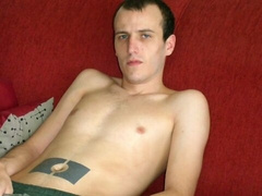 Hiyme is a horny stud with a hard dick and awful tattoo