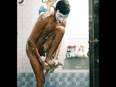 Sexy men taking bath with sexy body