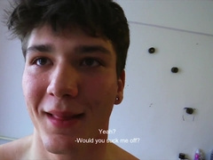 CZECH HUNTER 484 - Inexperienced Homosexual for Pay