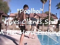 Poolboi gives Clients Son a Hot,Hard Fucking.
