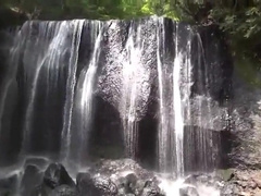 Japanese old man Exposure in the open air
