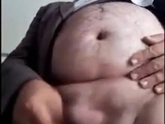 Arab Parent Demonstrating on Web Cam