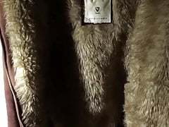 Fucking an Abercrombie Fur Hoodie with Cum