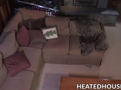 Handsome fuckers have naughty gay fuck session in bed