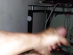 END OF DAY JERKING AND CUMSHOT short video