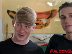 Eric Charming and Shae Reynolds offer their ass in exchange for grades