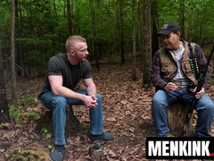 Colt Spence captures Brody Fox for outdoor rope bondage adventure