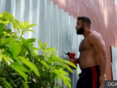 Experienced Hairy Gay Dude Opens His Ass