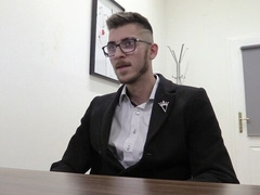 Nerdy and lanky Czech amateur gets fucked in POV