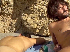 Gay outdoor, gay nude beach, hot gay