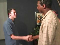 See how much black dick this guy can take