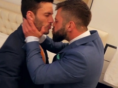 Office Latino fuck with dudes in the suits fucking