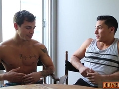 Watch Muscle Lads & Money-Shots Get it on in a wild ass-fucking fest!