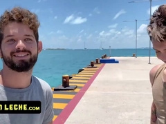 Mexican Leche - Batty boy Fuck-fest On The Beach