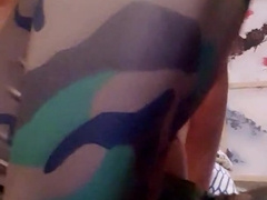 Slutboyben CAM4 Mind-Blowing Faux-Cock Drill and Cava Drizzle