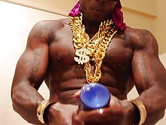 BBC Worship Hallelujah Johnson ( Jeremiah McPherson the Cumming Messiah Stroking his Cock )