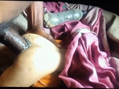 Black Indian man faking fucky-fucky fucktoy