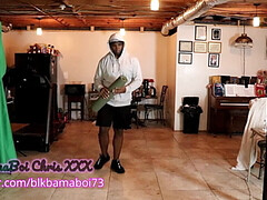 Stretching out my asshole after a run, never forget to stretch.