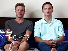 Ty Thomas gets Versatile with 20yo Twink in his First Porn!