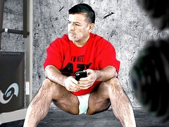 Gym diaries of a big cock