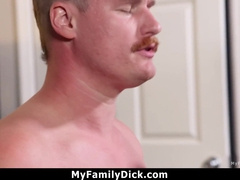 Son Determines to Interrupt His Stepdaddy to Join Him - Myfamilydick
