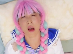 Hololive aqua onanism and jizm in pantyhouse