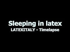 Sleeping in latex