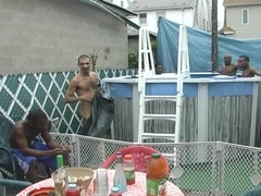 A gang of crazy queer pal's ravaging after a BBQ