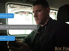 BoyForSale - Bastian Karim's tight hole spread open by Legrand Wolf