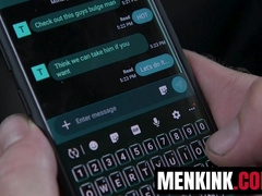 Vander Pulaski tormented by Tony Orlandos cock tease in bondage