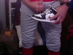 JockDad87 Wanks Off In His Baseball Gear