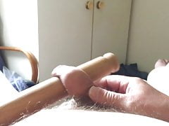 Stretch foreskin - wooden rolling pin