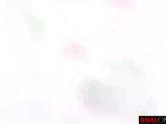 Anal, Gros cul, Grosse bite, Sucer une bite, Éjaculation interne, Fille latino