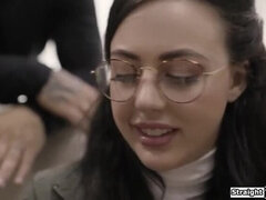 Innocent Virgin Teen Whitney Wright Seduced by Social Worker Derrick Pierce for Rough Hardcore Sex