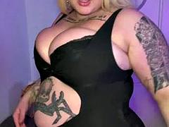 Enthousiasteling, Mooie dikke vrouwen, Aangekleed, Fetisj