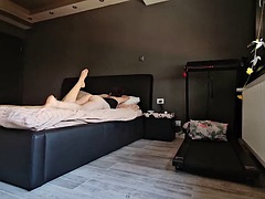 Enthousiasteling, Bulgarisch, Bedriegen, Man die toekijkt, Europees, Huisvrouw, Rijpe lesbienne, Gezichtspunt