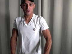 Showing off hot muscular body of gypsy boy Ignacio Ramos