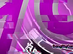 Leie, Asiatisch, Tussi, Braunhaarige, Masturbation, Solo, Weibliche ejakulation, Spielzeuge