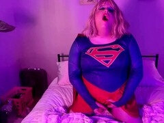 Anal, Salle de bains, Grosse bite, Gode, Talons, Masturbation, Transsexuelle, Jarretelles