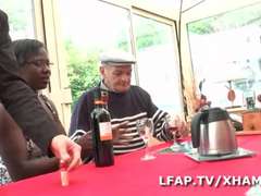 Enthousiasteling, Anaal, Zwart, Zwart, Frans, Bekijker