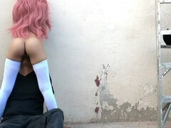 お尻, カップル, 自家製, メキシコ人, オーガズム, オマンコ, ガリガリ, 靴下